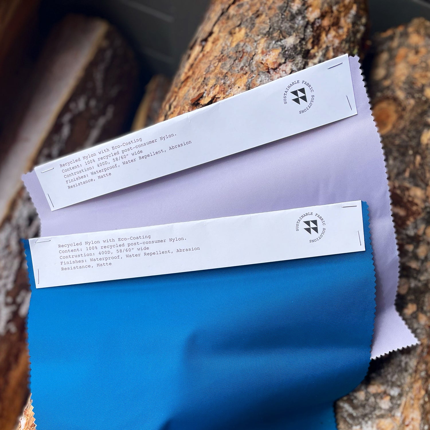 Recycled Nylon coated with Eco-Coating 