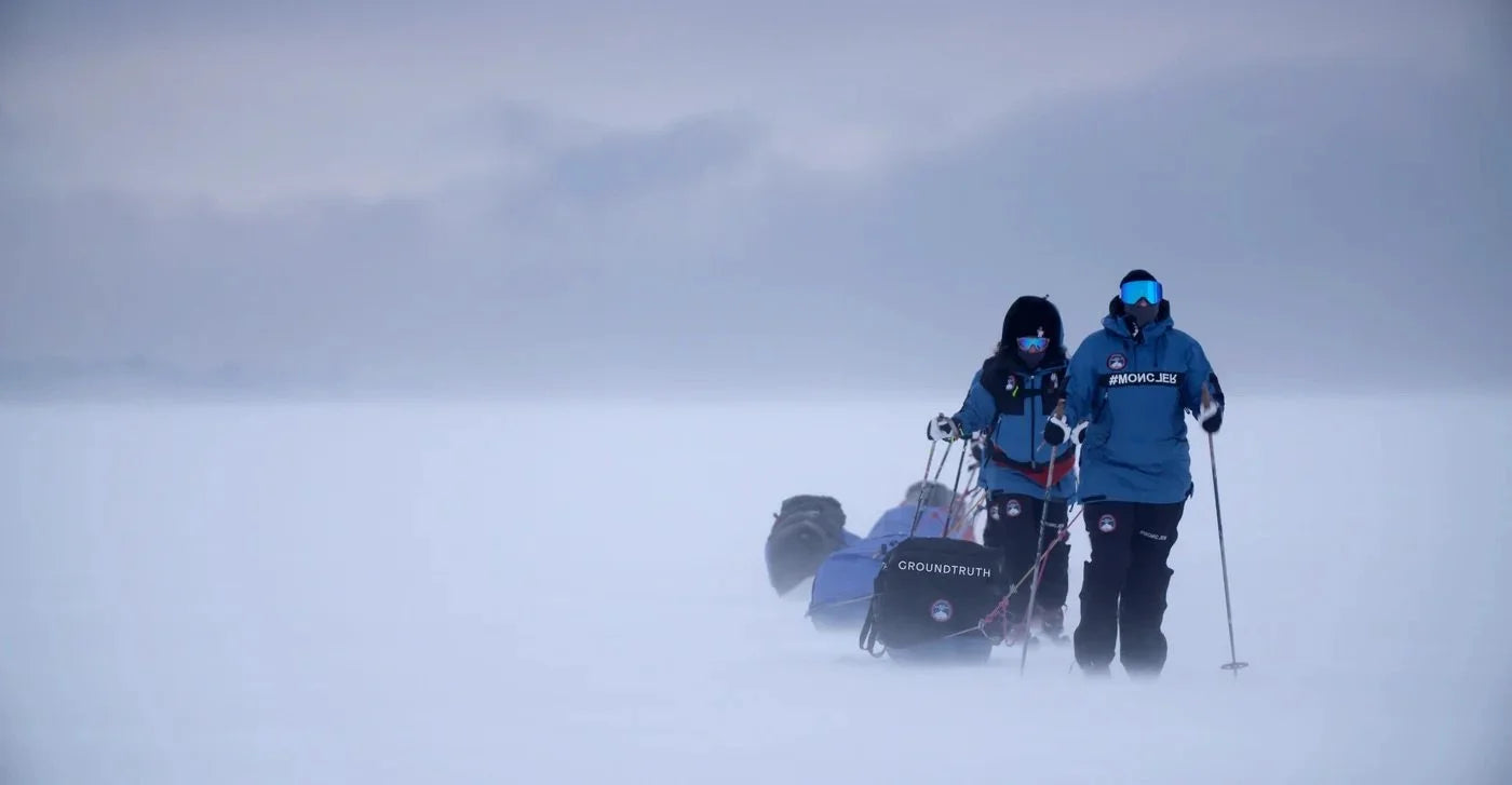 The B.I.G. North Expedition traveled to the North Pole to collect data on sea ice, snow, and atmospheric conditions. Led by explorer Felicity Aston, the team skied across shifting ice, hauling sledges of research gear protected by Groundtruth Global covers made with PolyCore’s Eco-Coating technology.